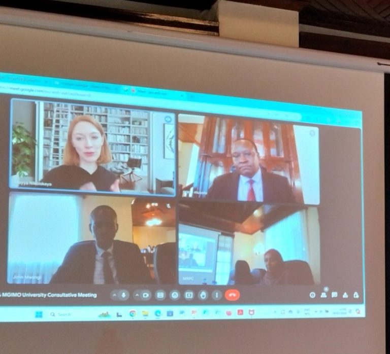 Consultative meeting with Ms. Mayya Nikolskaya, Lecturer at MGIMO ...