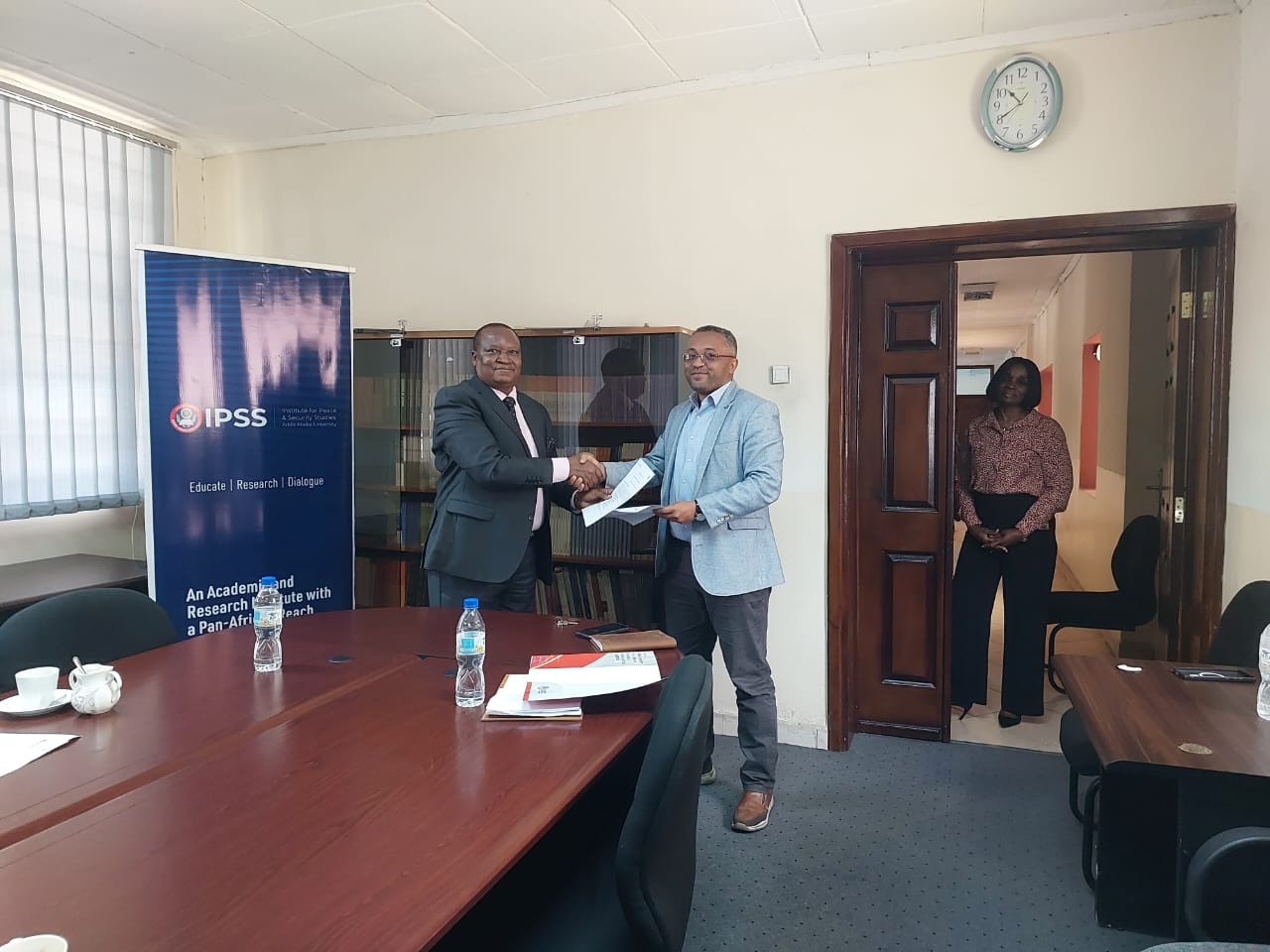 Signing Memorandum of Understanding (MOU) between Mashariki Research Policy Centre and Institute for Peace and Security Studies