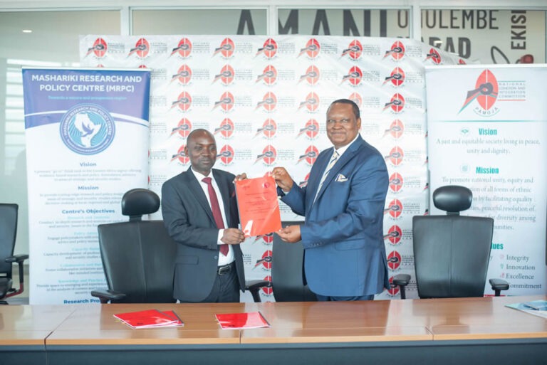 MRPC and NCIC Sign MoU to Co-Develop a Conflict Vulnerability Index to Foster Electoral Peace