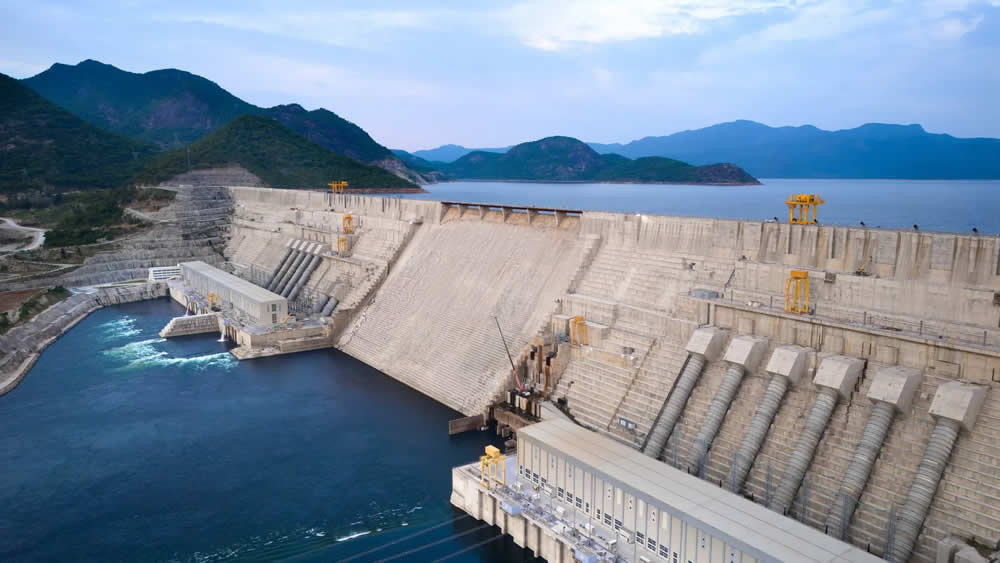 Power Generation at Gerd Dam