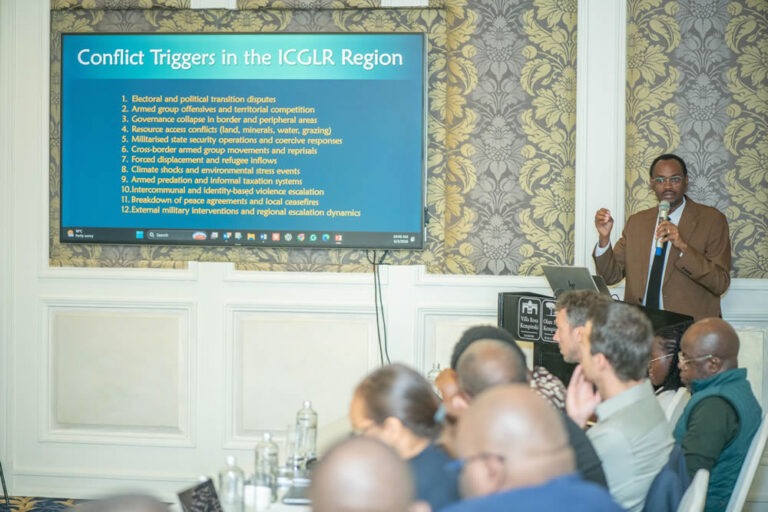 MRPC Contributes Strategic Foresight Expertise at ICGLR Conflict Early Warning Workshop