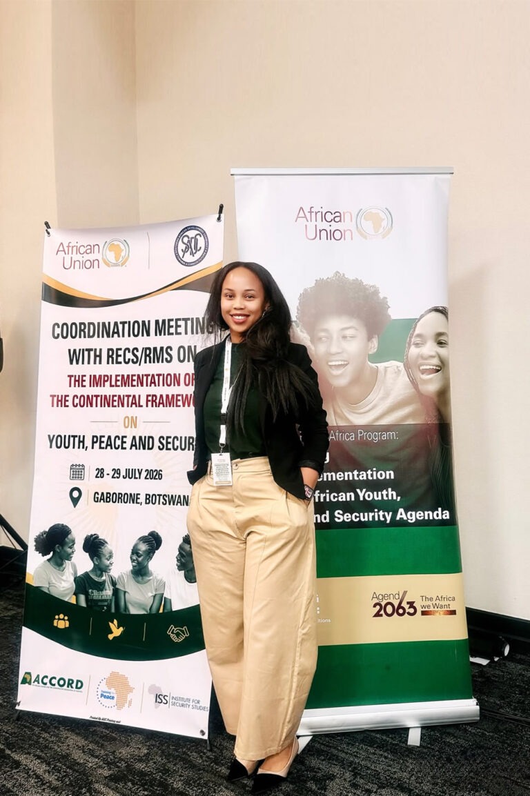 MRPC Advances Youth, Peace and Security Agenda in High-level AUC Meeting in Botswana.